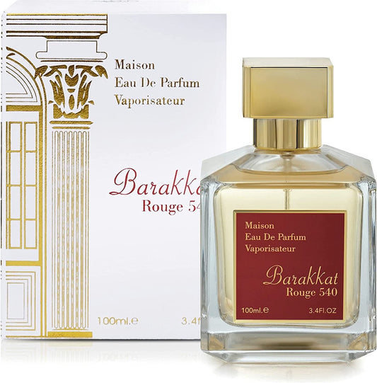 Barakkat Rouge 540 Eau de Parfum  3.4 Fl. Oz. Unisex
