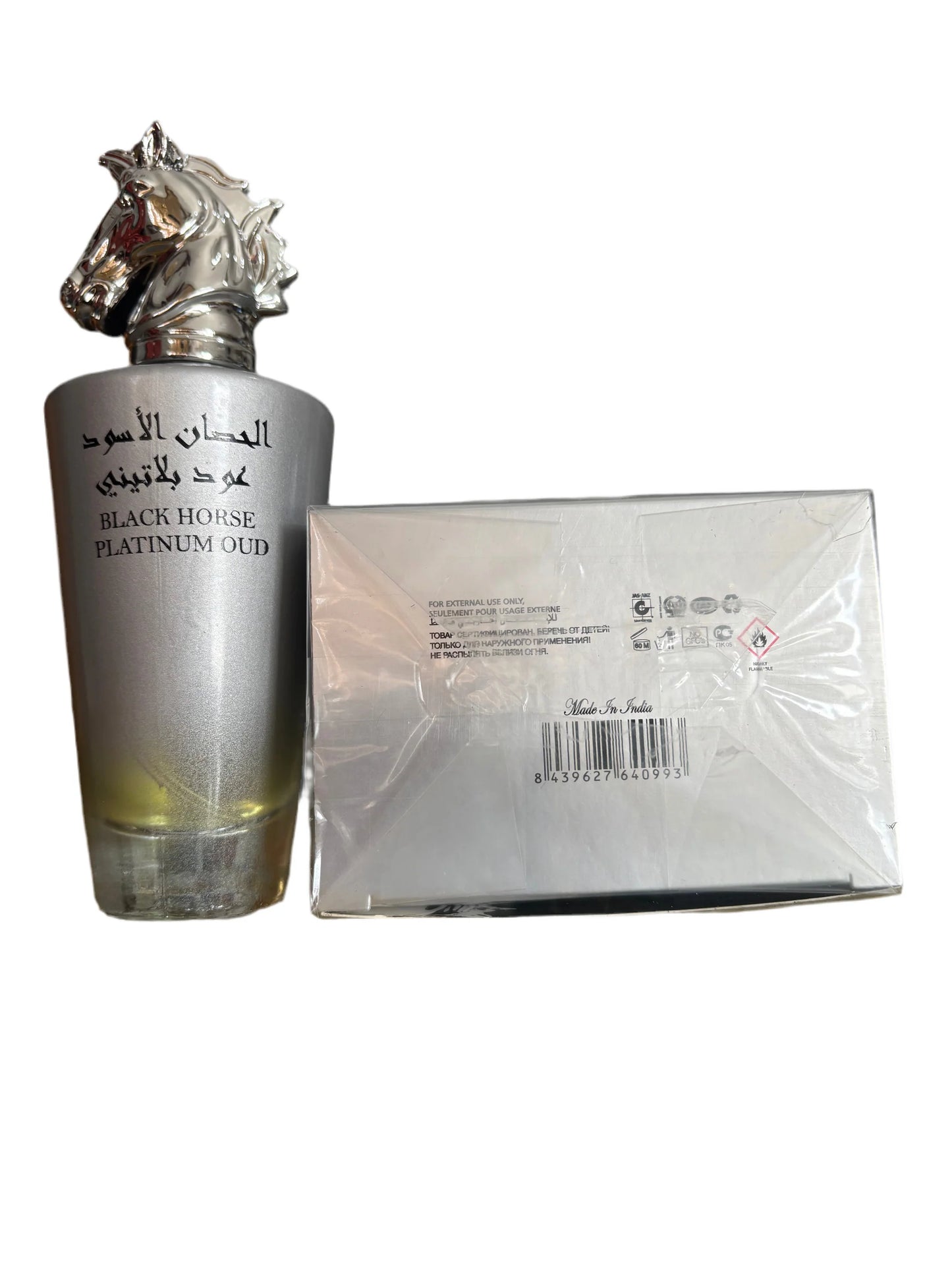 Black Horse Platinum Oud 3.4 oz